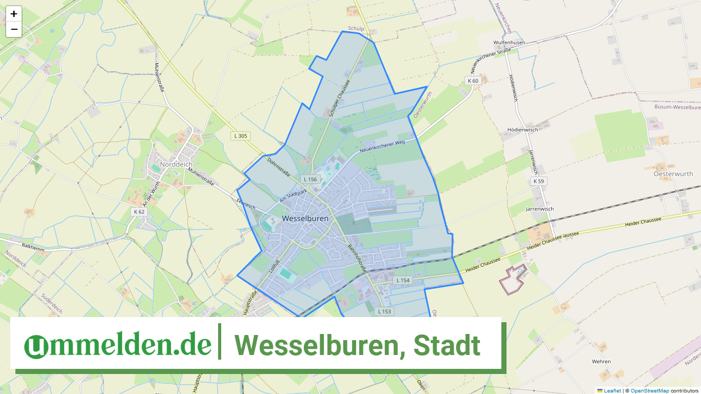 010515178127 Wesselburen Stadt