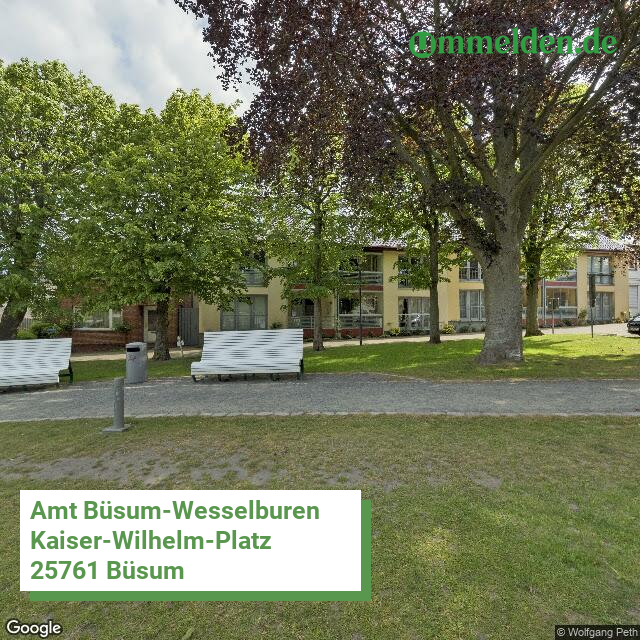 010515178127 streetview amt Wesselburen Stadt