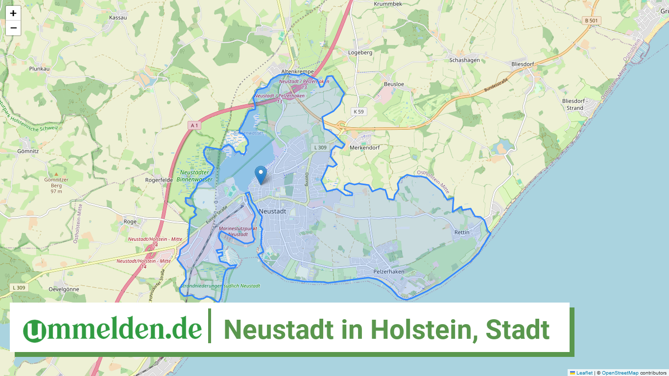 010550032032 Neustadt in Holstein Stadt