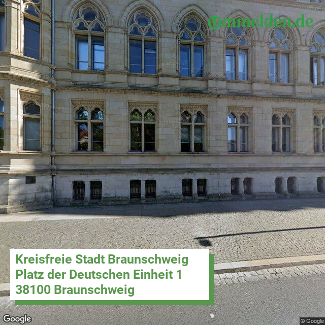03101 streetview amt Braunschweig Stadt