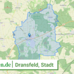 031595401009 Dransfeld Stadt