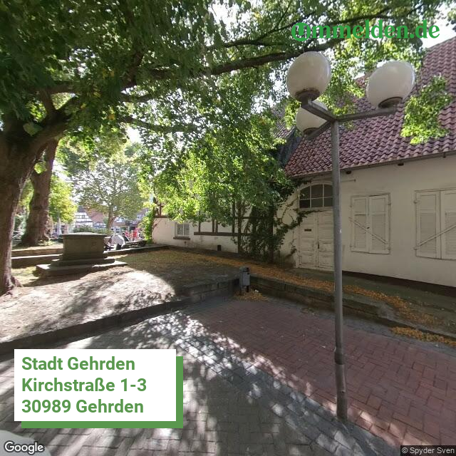 032410006006 streetview amt Gehrden Stadt