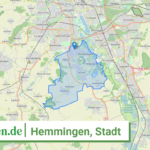 032410007007 Hemmingen Stadt