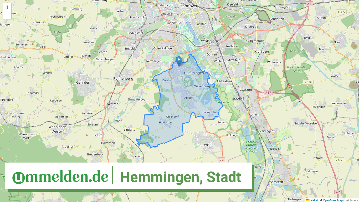 032410007007 Hemmingen Stadt