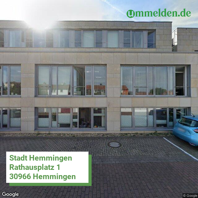 032410007007 streetview amt Hemmingen Stadt