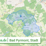 032520003003 Bad Pyrmont Stadt