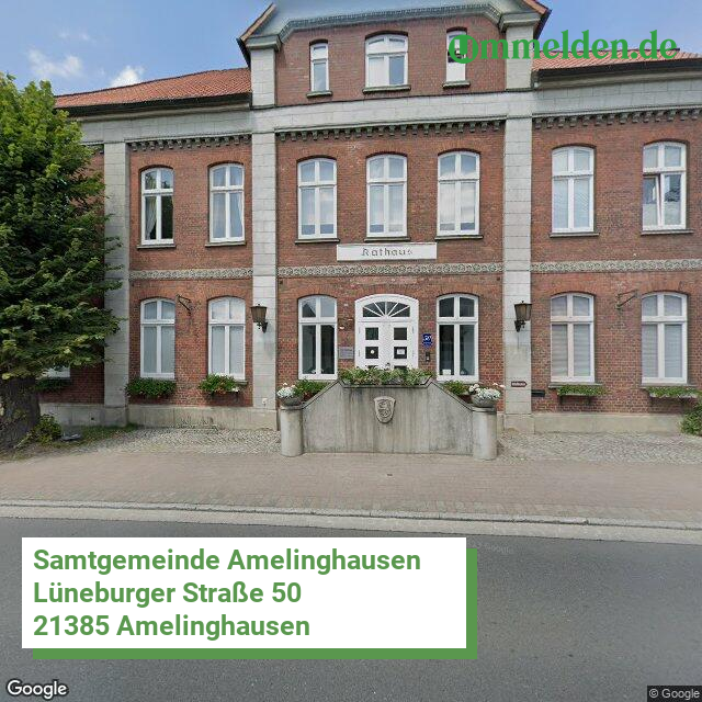033555401 streetview amt Samtgemeinde Amelinghausen