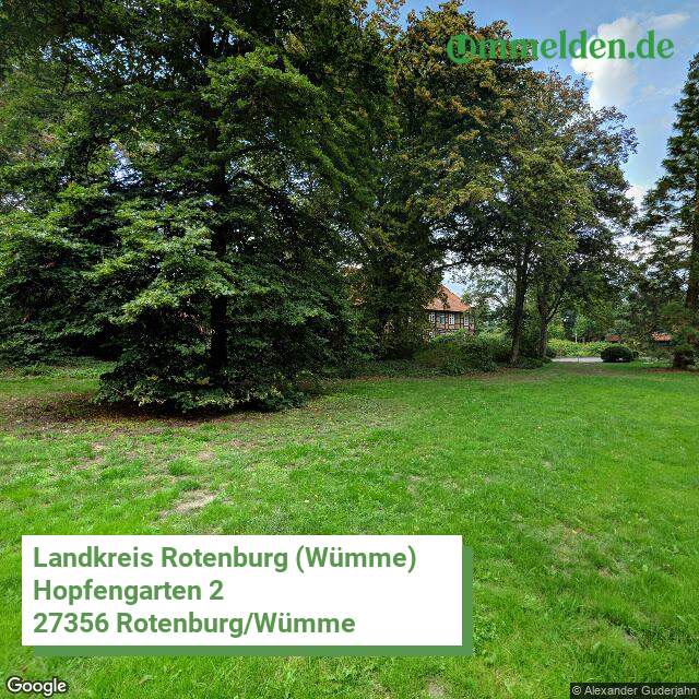 03357 streetview amt Rotenburg Wuemme