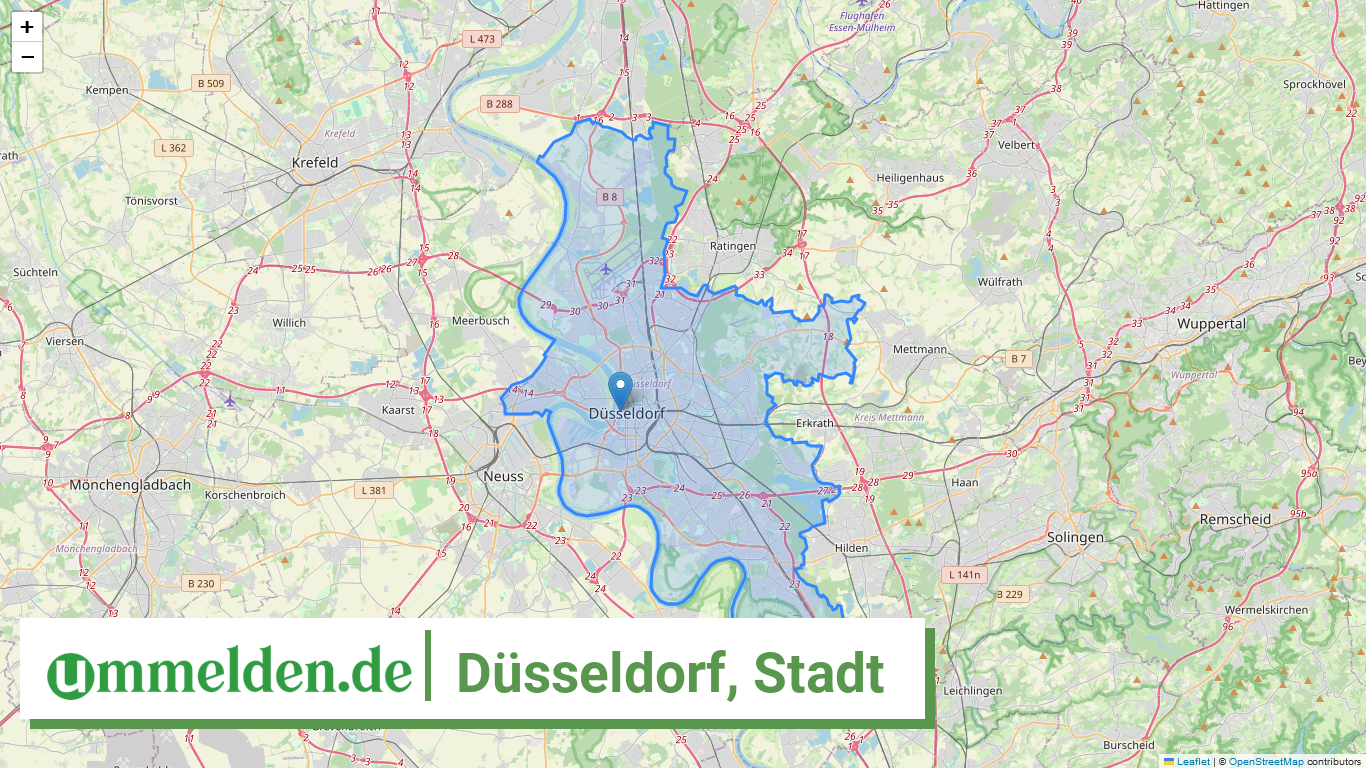 05111 Duesseldorf Stadt