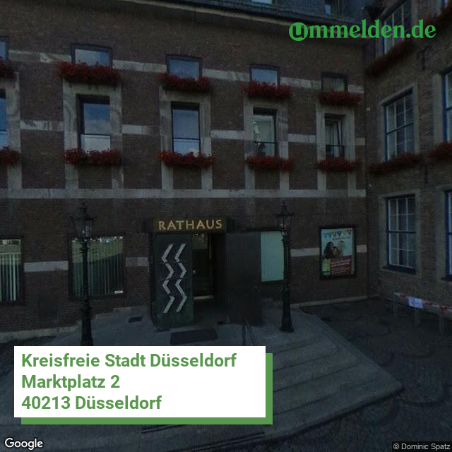 05111 streetview amt Duesseldorf Stadt