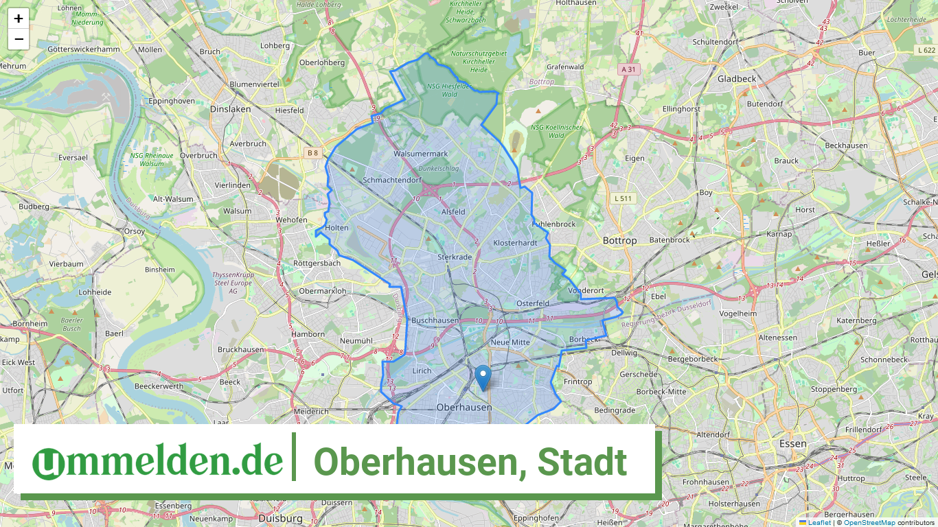 05119 Oberhausen Stadt