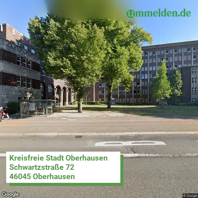 05119 streetview amt Oberhausen Stadt