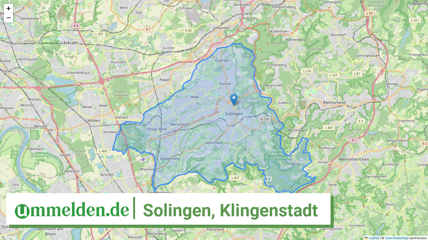 051220000000 Solingen Klingenstadt