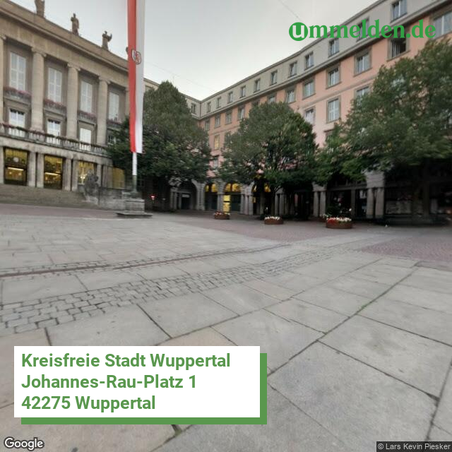 05124 streetview amt Wuppertal Stadt