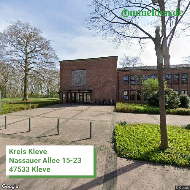 05154 streetview amt Kleve