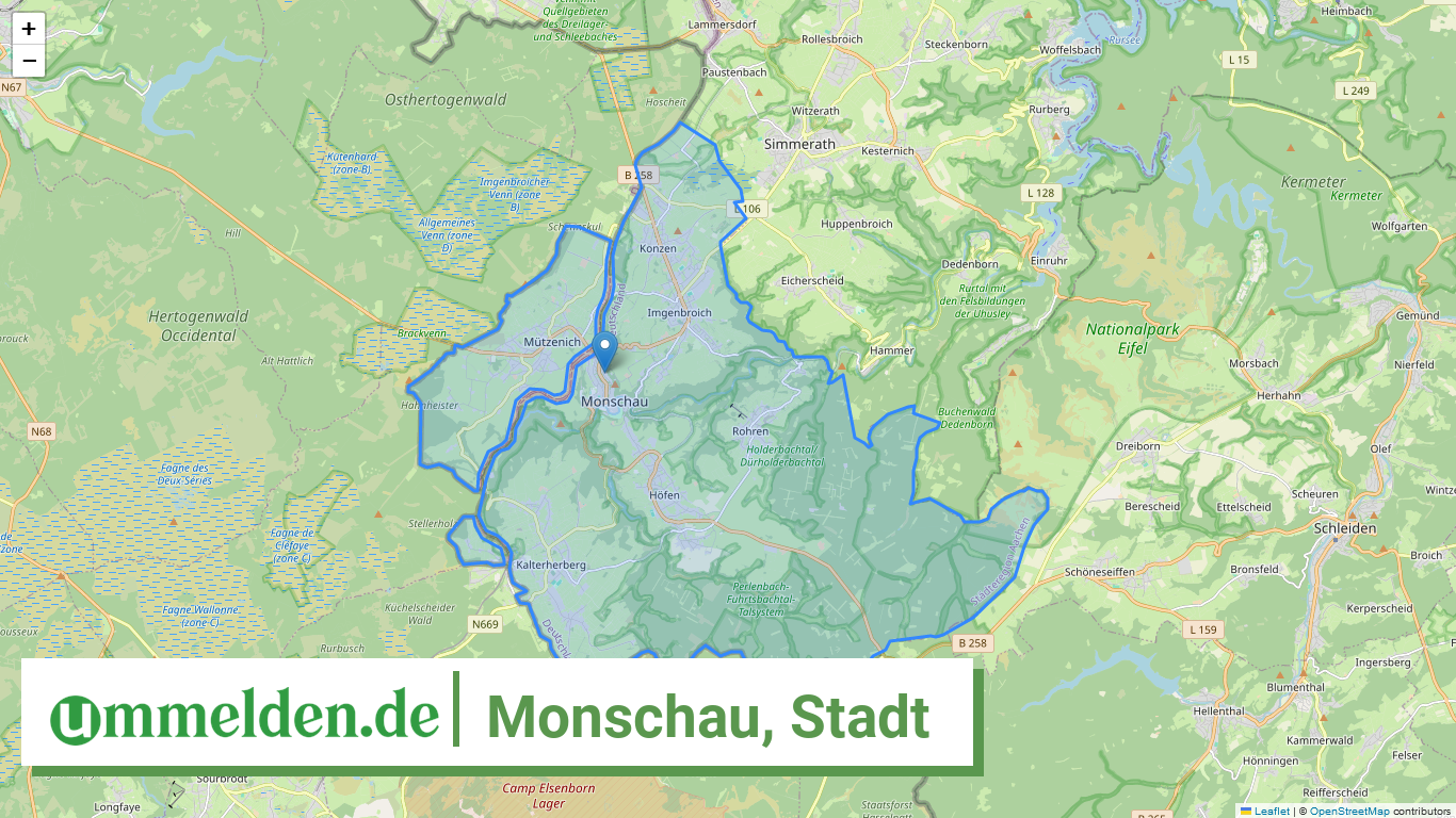 053340020020 Monschau Stadt