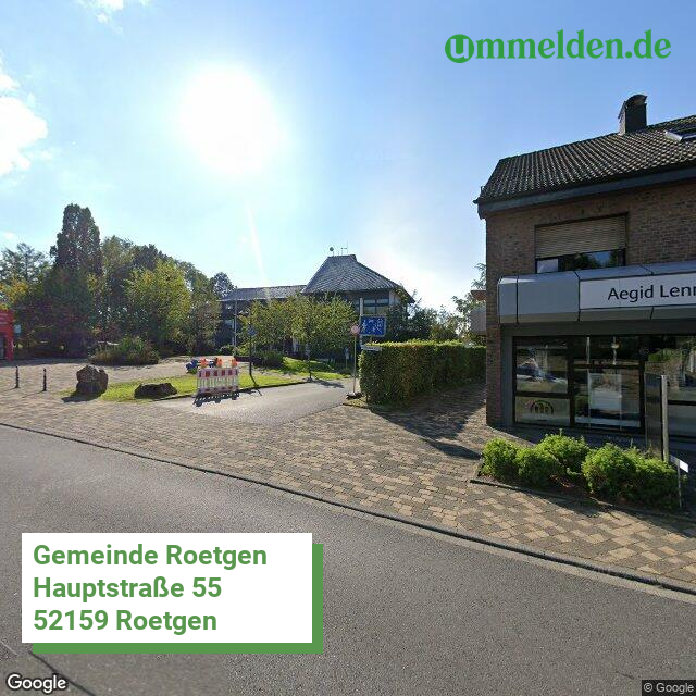 053340024024 streetview amt Roetgen Tor zur Eifel