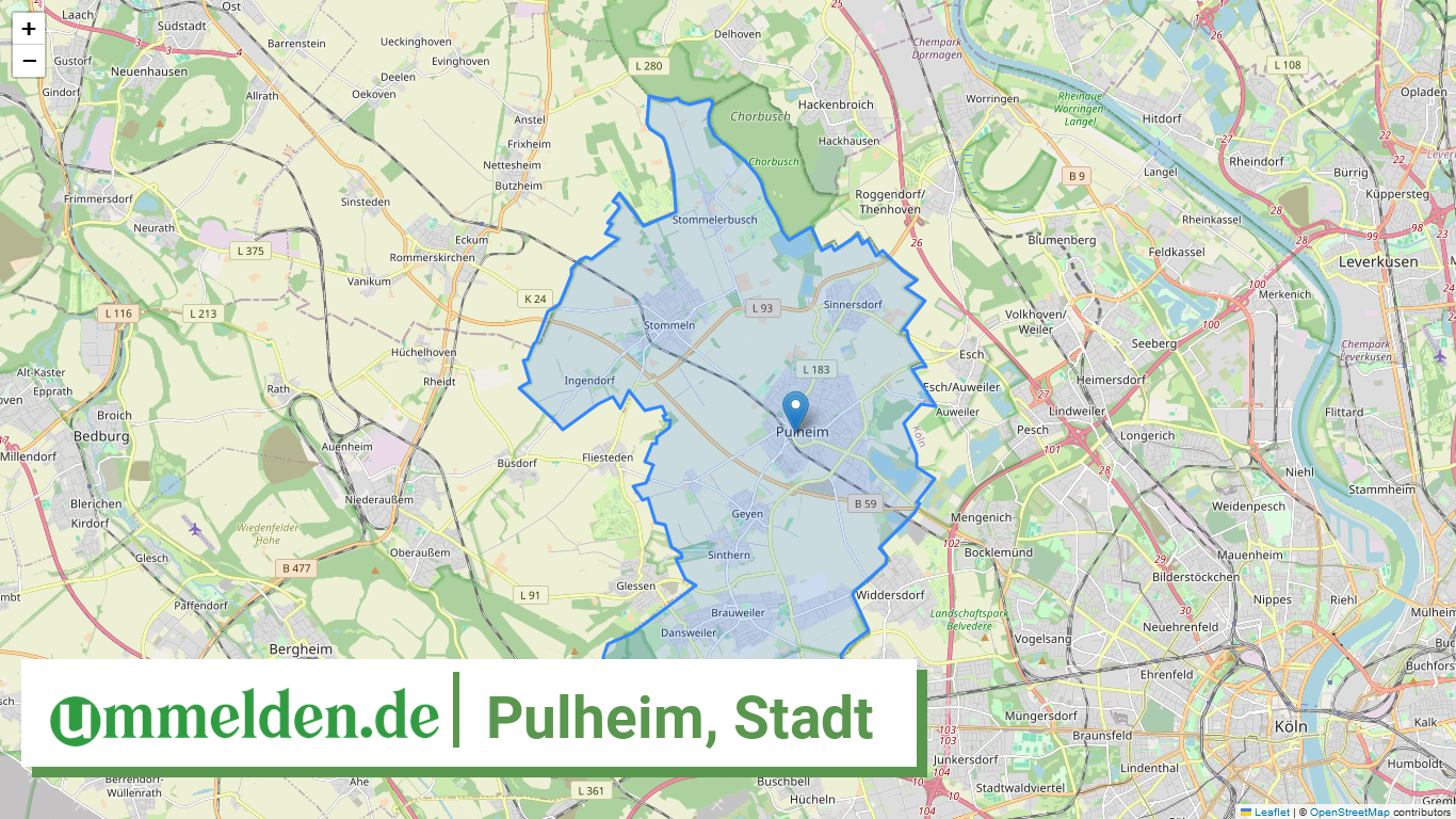 053620036036 Pulheim Stadt