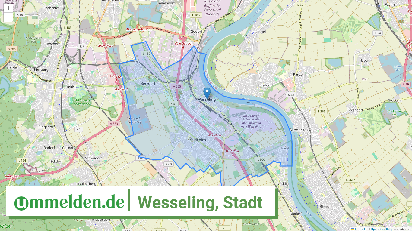 053620040040 Wesseling Stadt