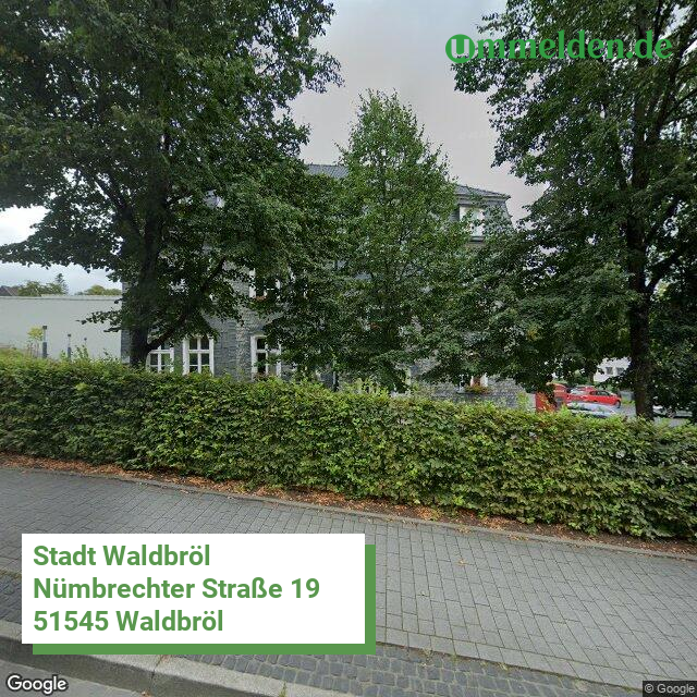 053740044044 streetview amt Waldbroel Stadt
