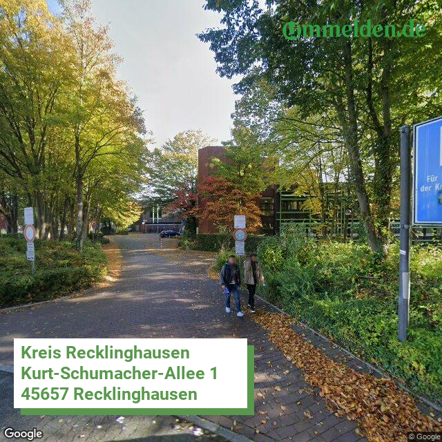 05562 streetview amt Recklinghausen