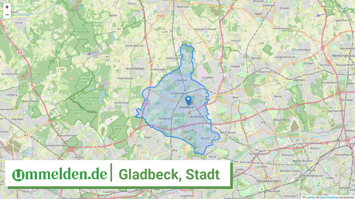 055620014014 Gladbeck Stadt