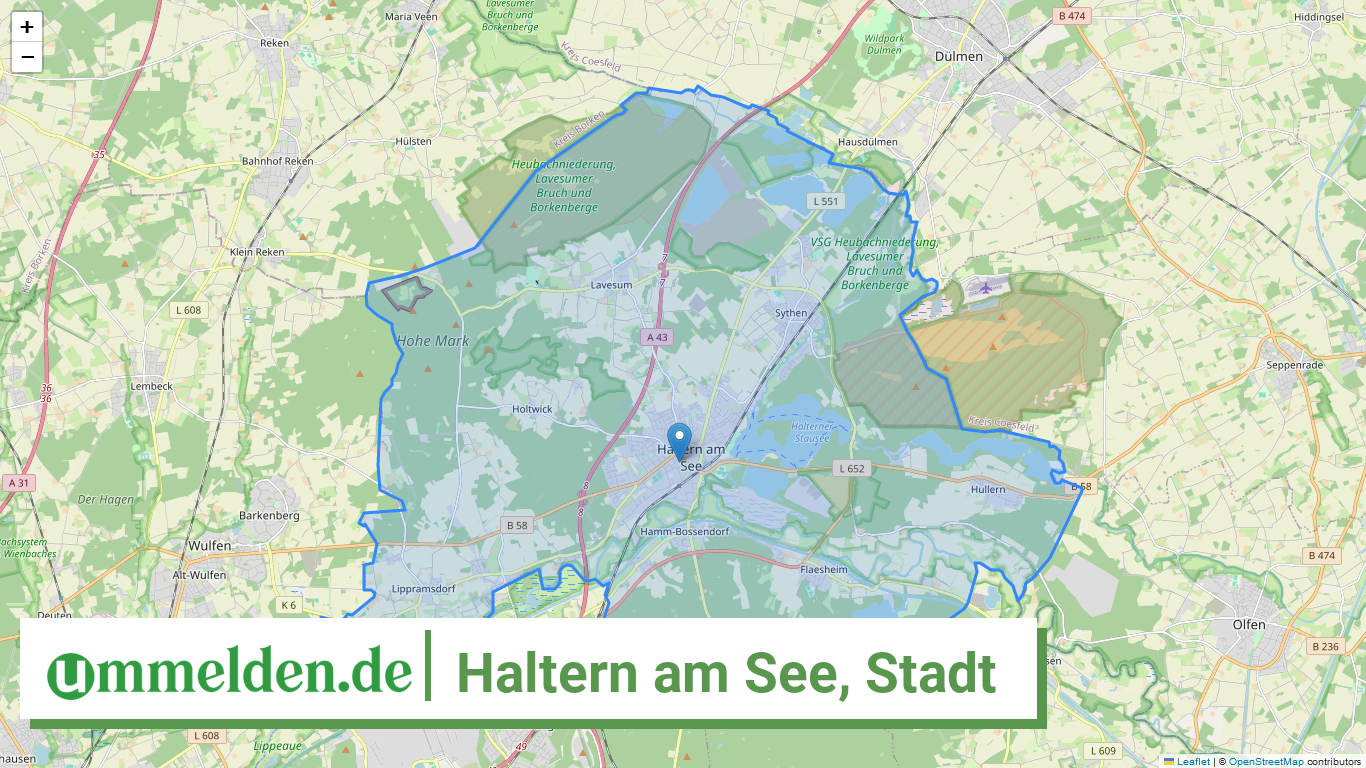 055620016016 Haltern am See Stadt