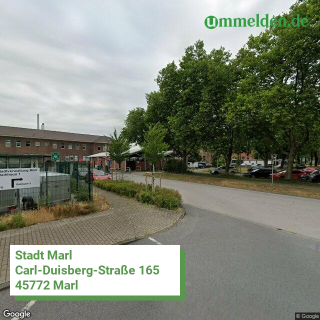 055620024024 streetview amt Marl Stadt