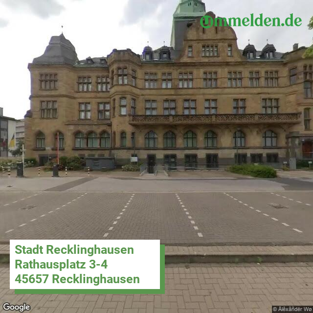 055620032032 streetview amt Recklinghausen Stadt