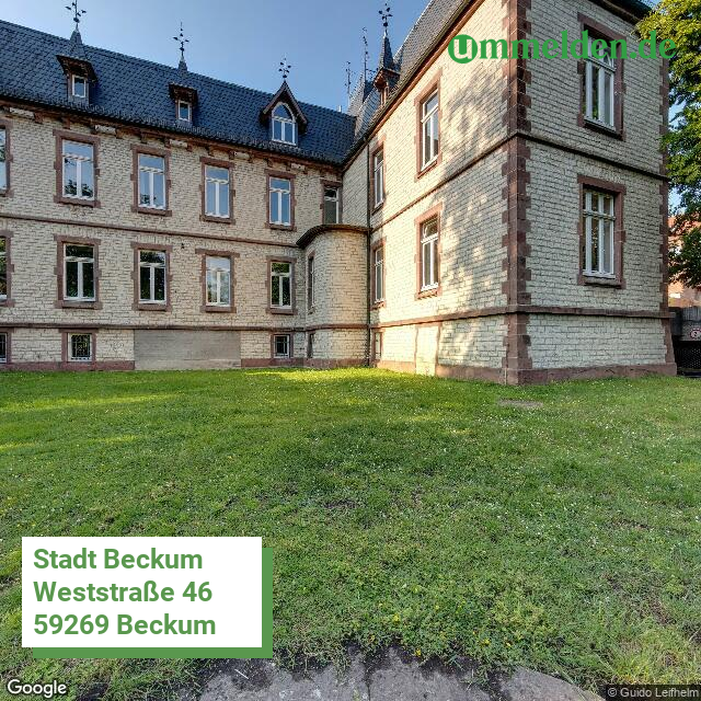 055700008008 streetview amt Beckum Stadt