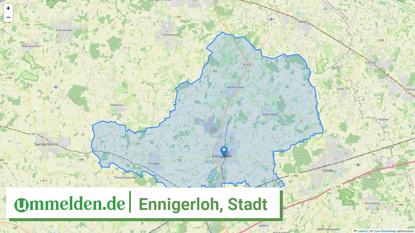 055700020020 Ennigerloh Stadt