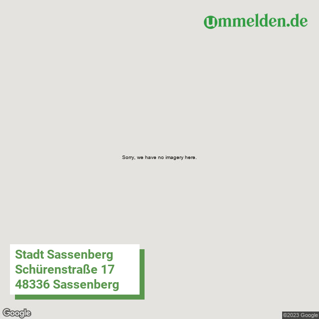 055700036036 streetview amt Sassenberg Stadt