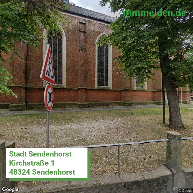 055700040040 streetview amt Sendenhorst Stadt