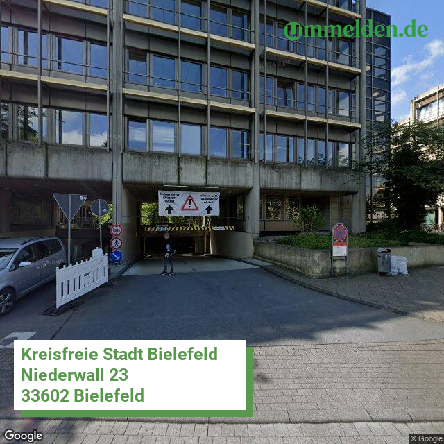 05711 streetview amt Bielefeld Stadt