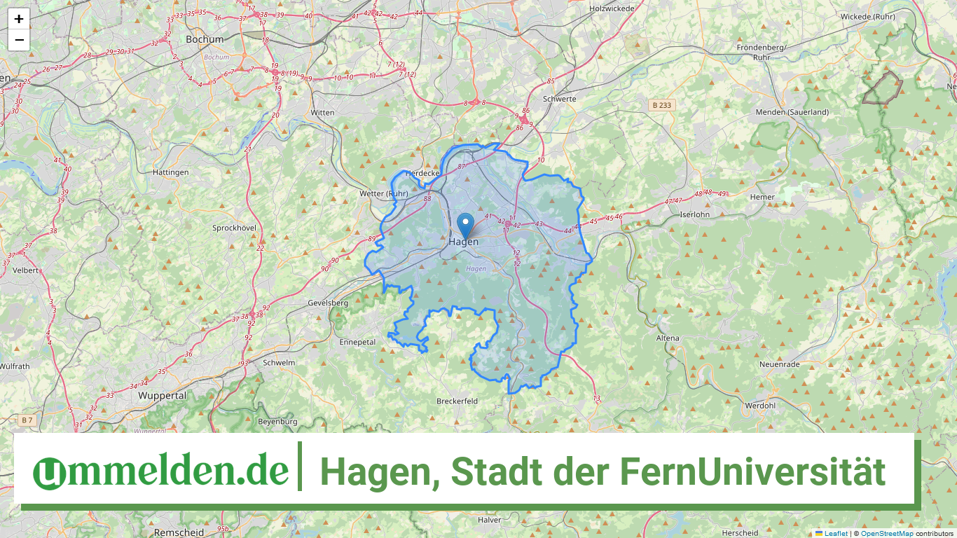 05914 Hagen Stadt der FernUniversitaet