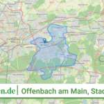 06413 Offenbach am Main Stadt