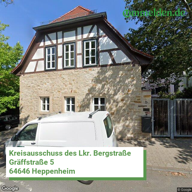 06431 streetview amt Bergstrasse