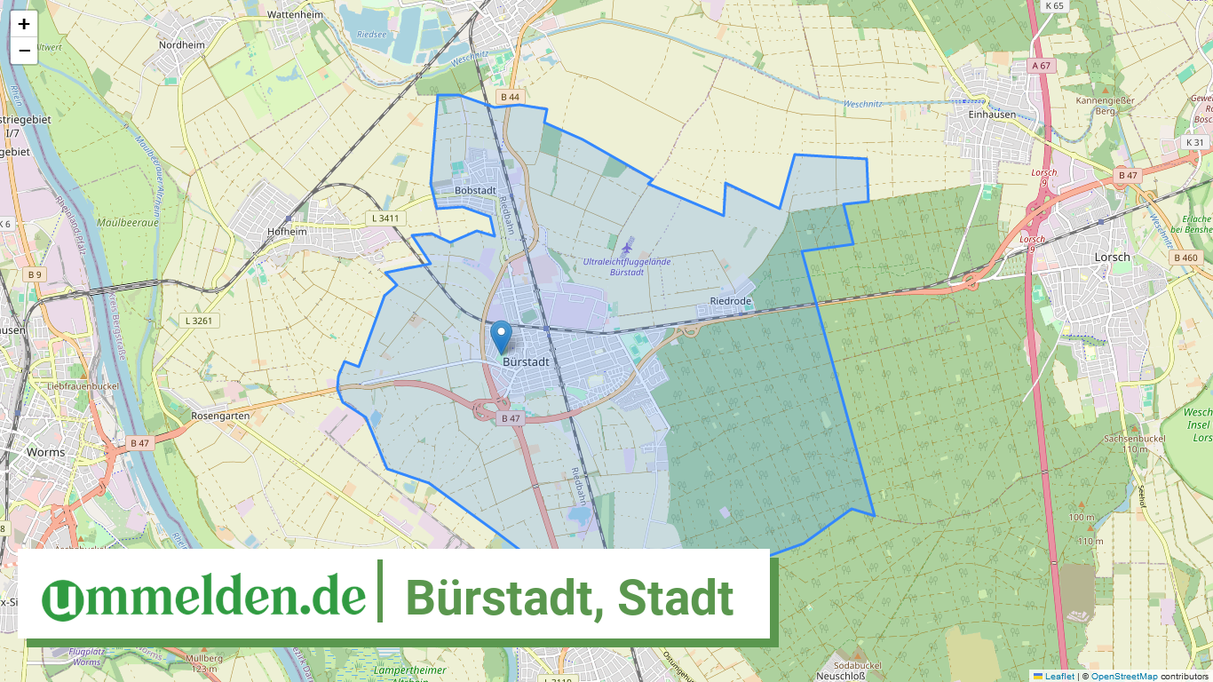 064310005005 Buerstadt Stadt