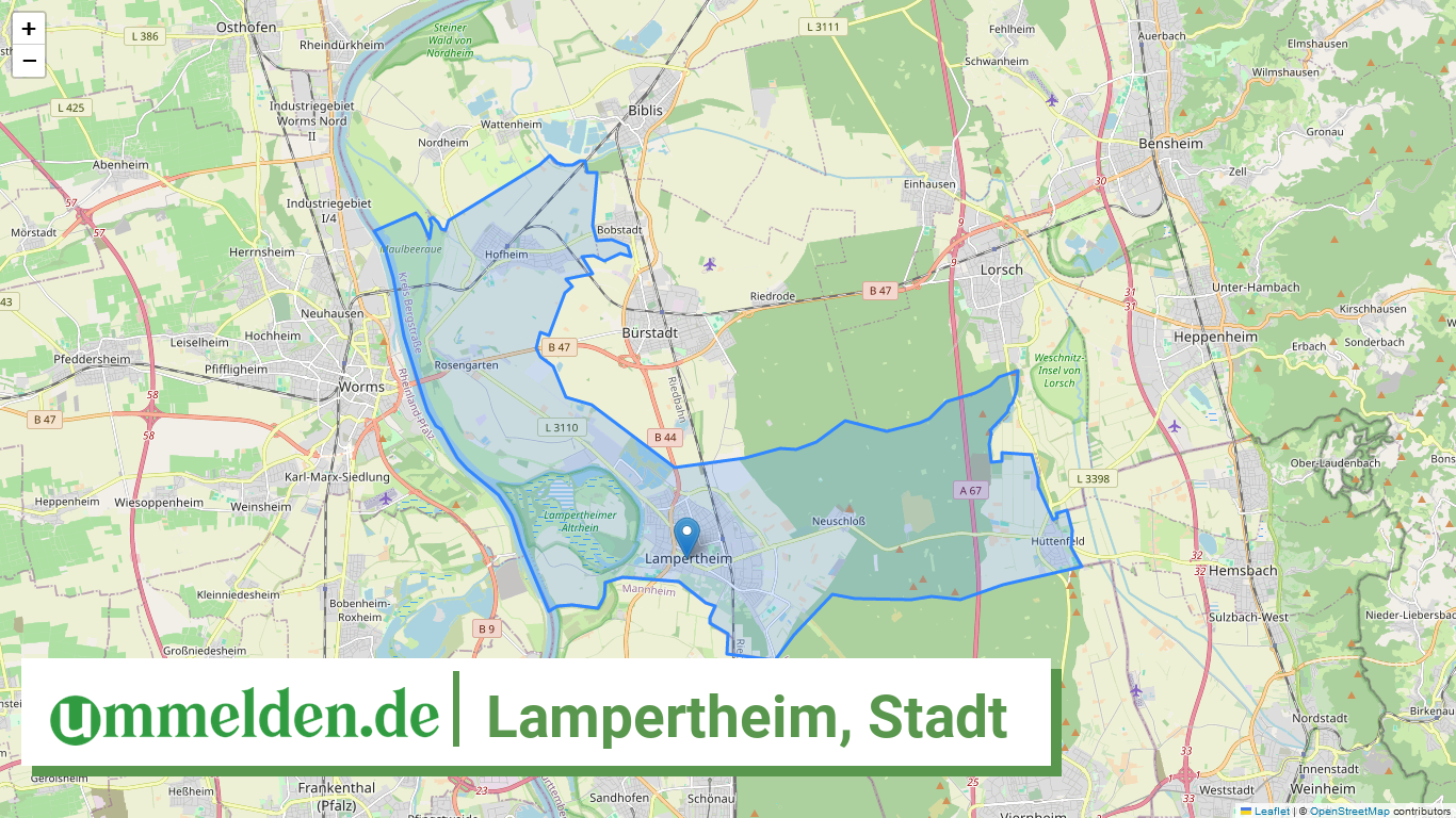 064310013013 Lampertheim Stadt