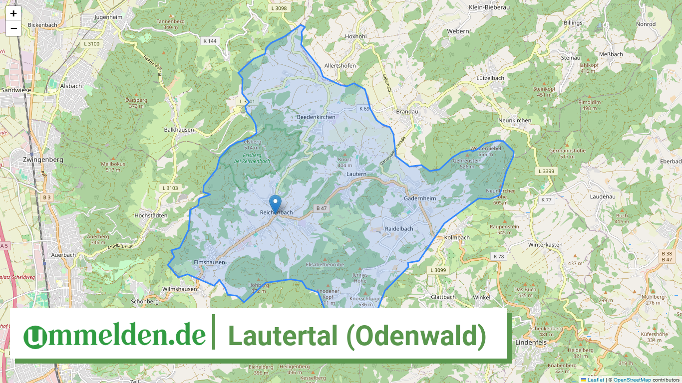 064310014014 Lautertal Odenwald
