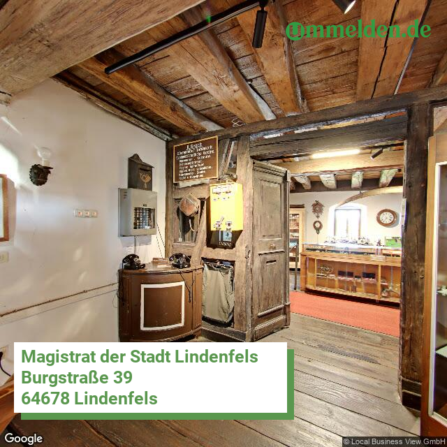 064310015015 streetview amt Lindenfels Stadt