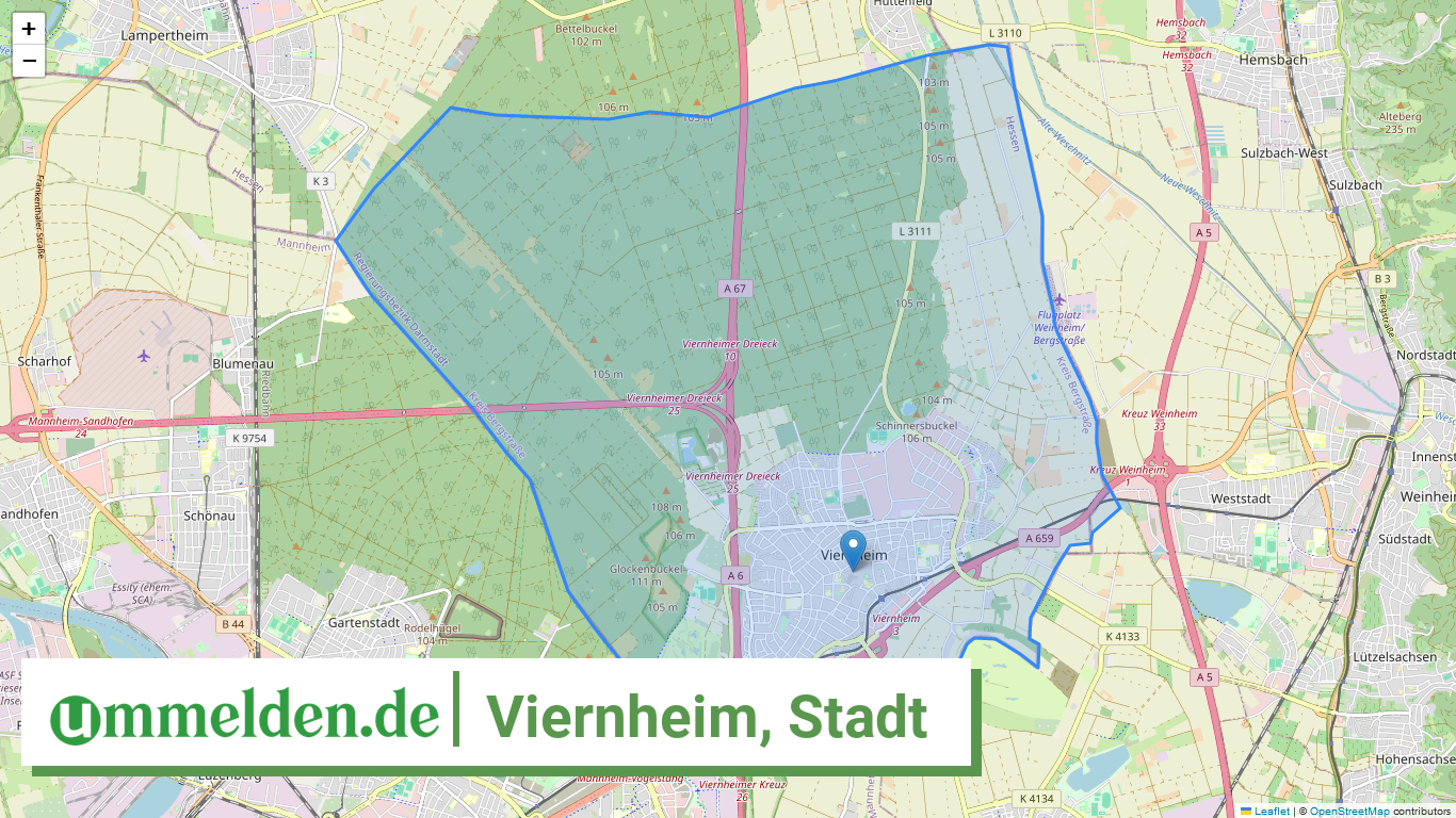 064310020020 Viernheim Stadt