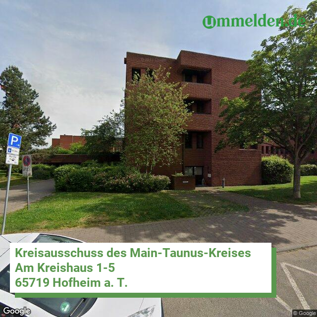 06436 streetview amt Main Taunus Kreis