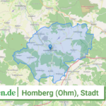 065350009009 Homberg Ohm Stadt