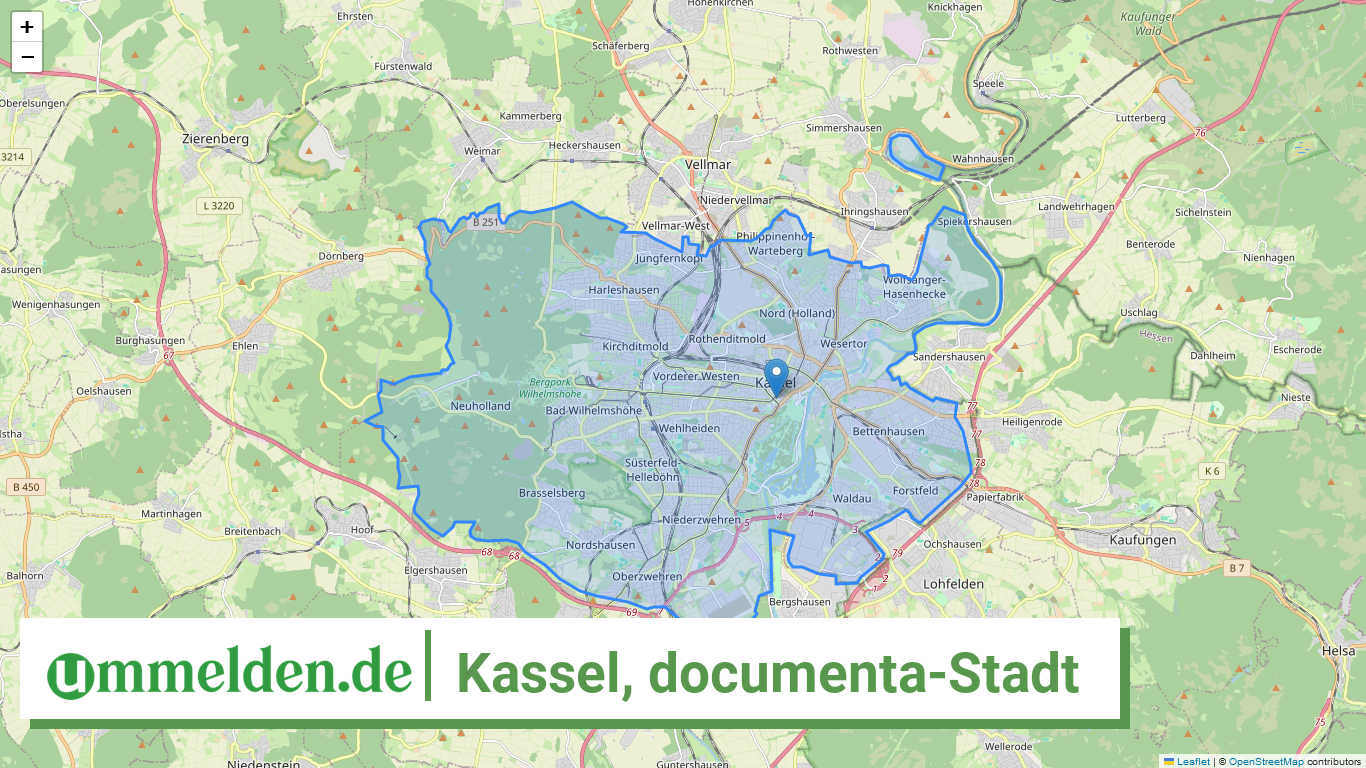 06611 Kassel documenta Stadt