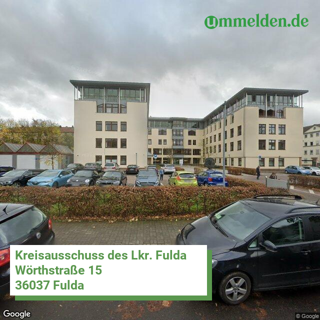 06631 streetview amt Fulda