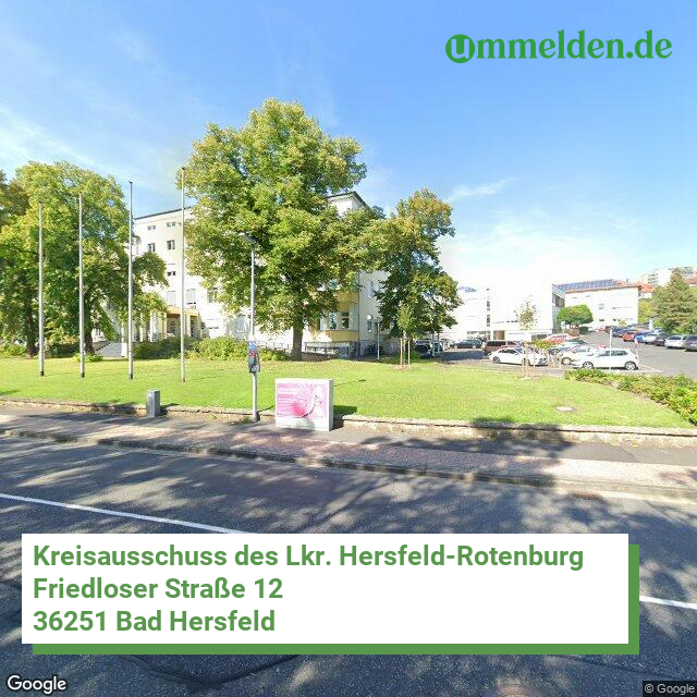 06632 streetview amt Hersfeld Rotenburg