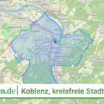 07111 Koblenz kreisfreie Stadt