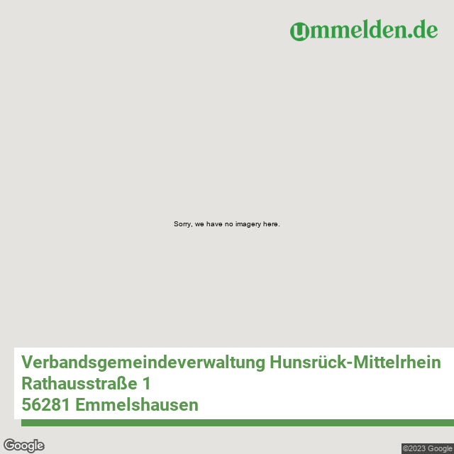 071405009 streetview amt Verbandsgemeindeverwaltung Hunsrueck Mittelrhein