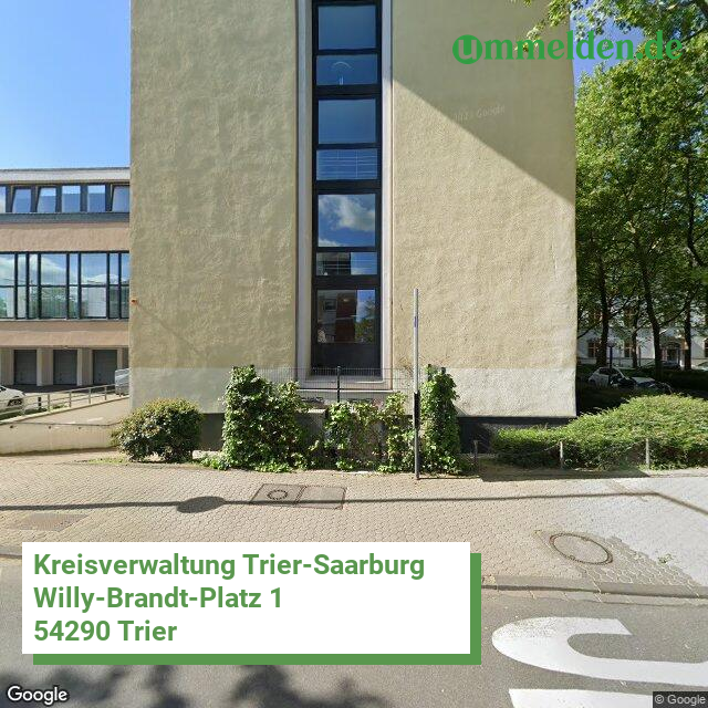 07235 streetview amt Trier Saarburg